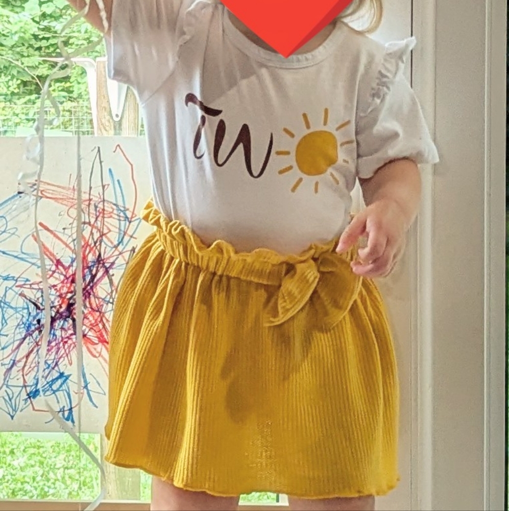 Toddler 2nd Birthday Outfit (Size 3T)